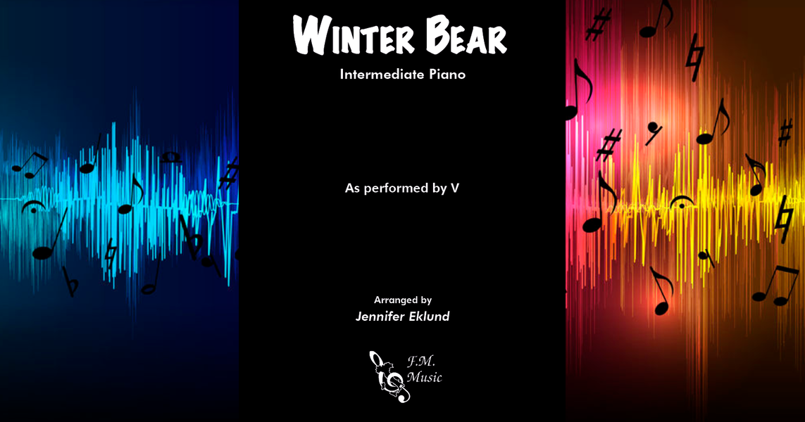 Winter Bear (Intermediate Piano) By V - F.M. Sheet Music ...